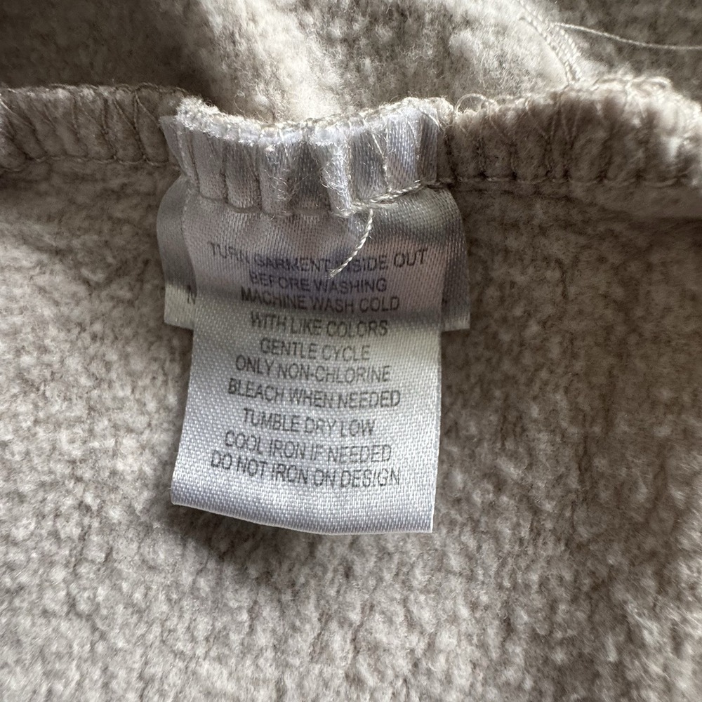 Disney Jr. Toddler 3T Sweatshirt Mickey Mouse Minnie Crew Neck Beige/Light Gray - Picture 5 of 6